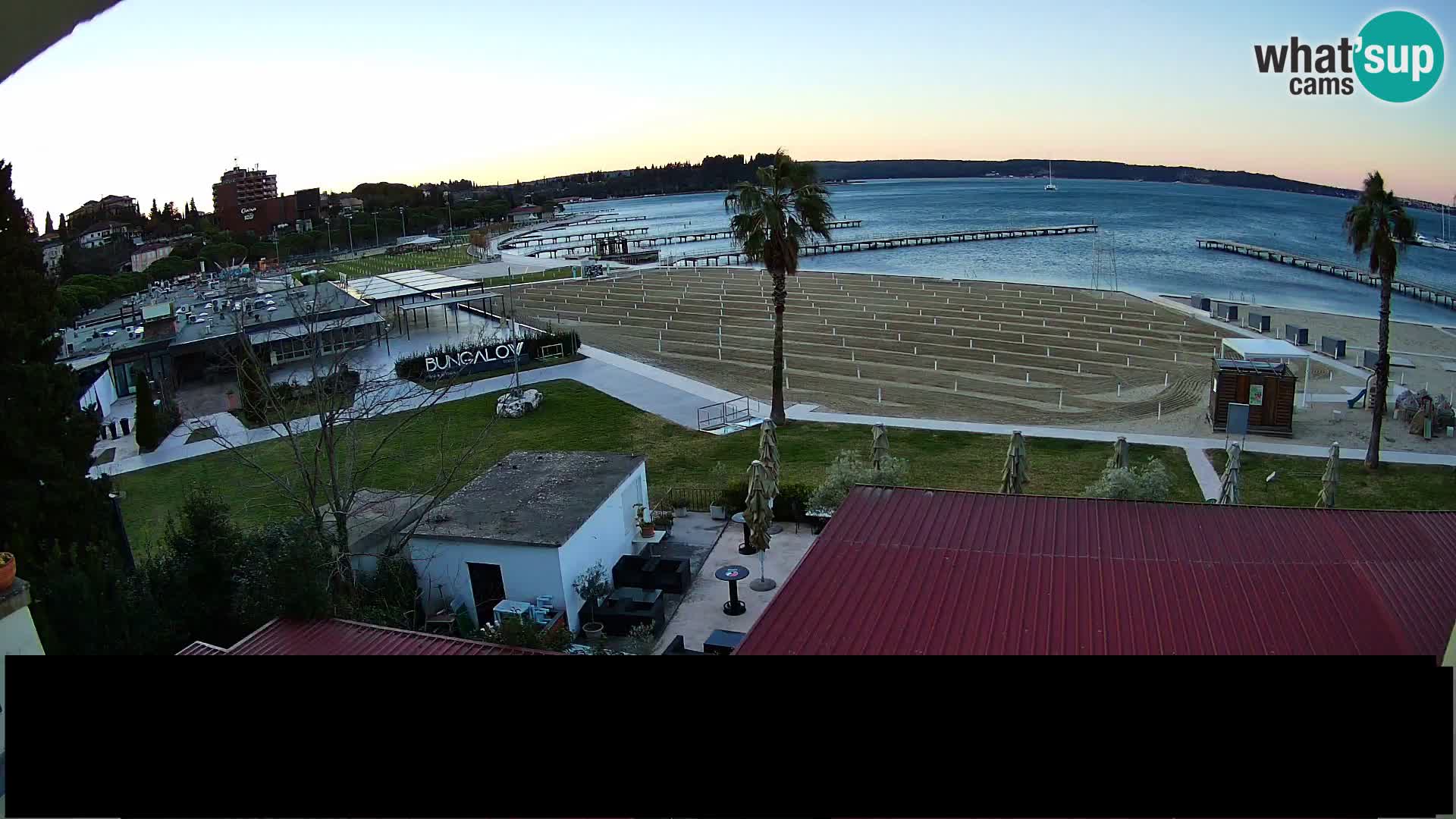 Spletna kamera Plaža Portorož