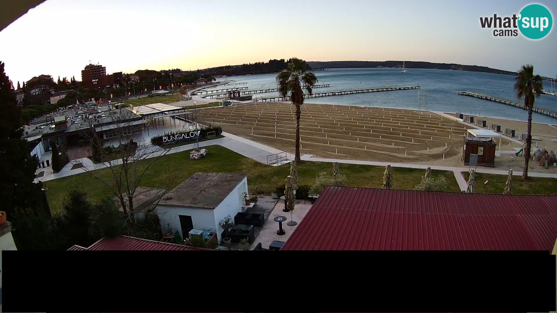 Plage Portorož live cam