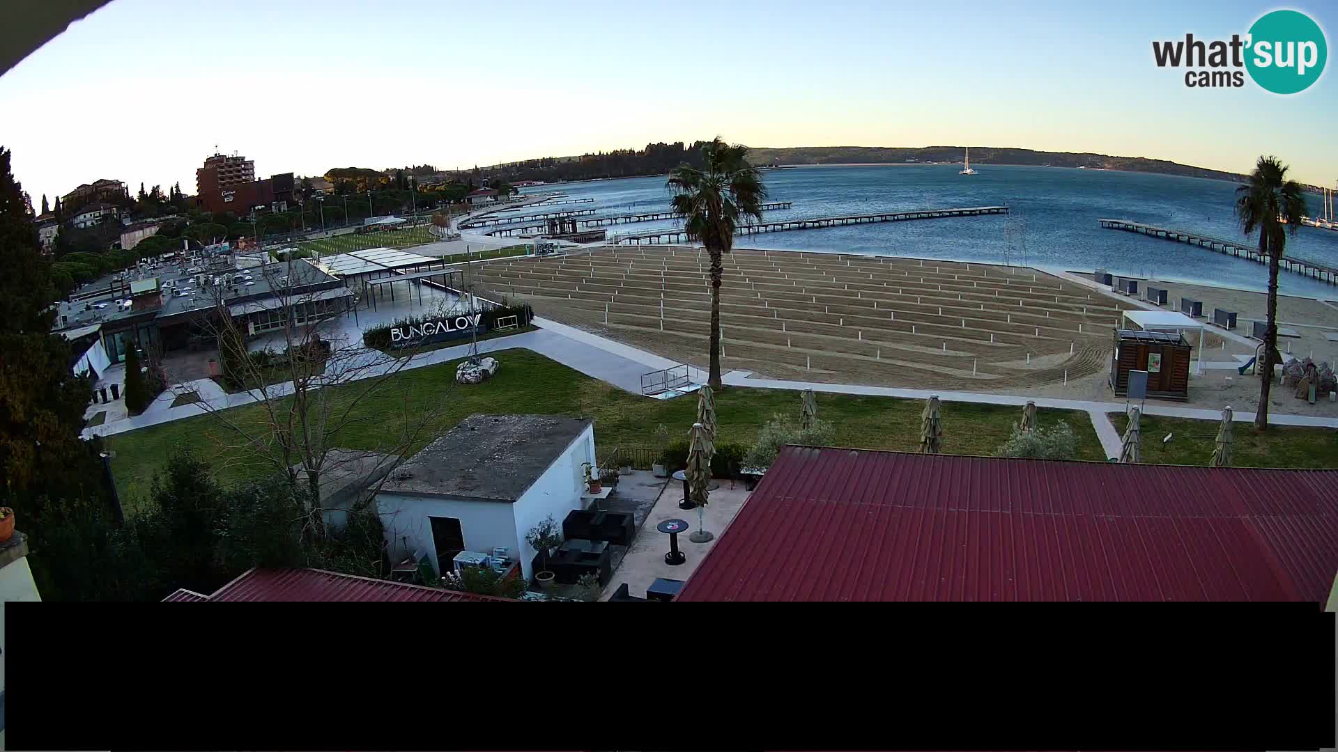 Webcam live Beach in Portorož