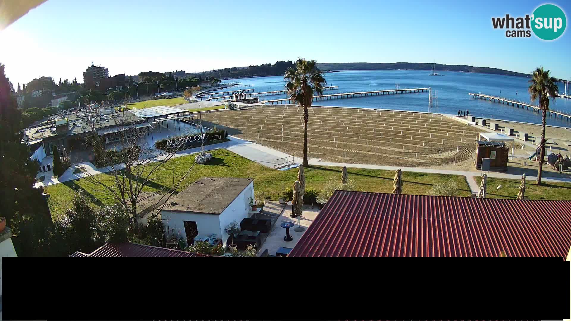 Webcam Live Plage à Portorož