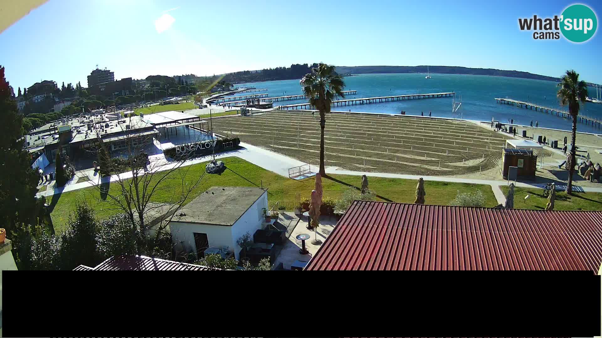 Livecam Portorož beach