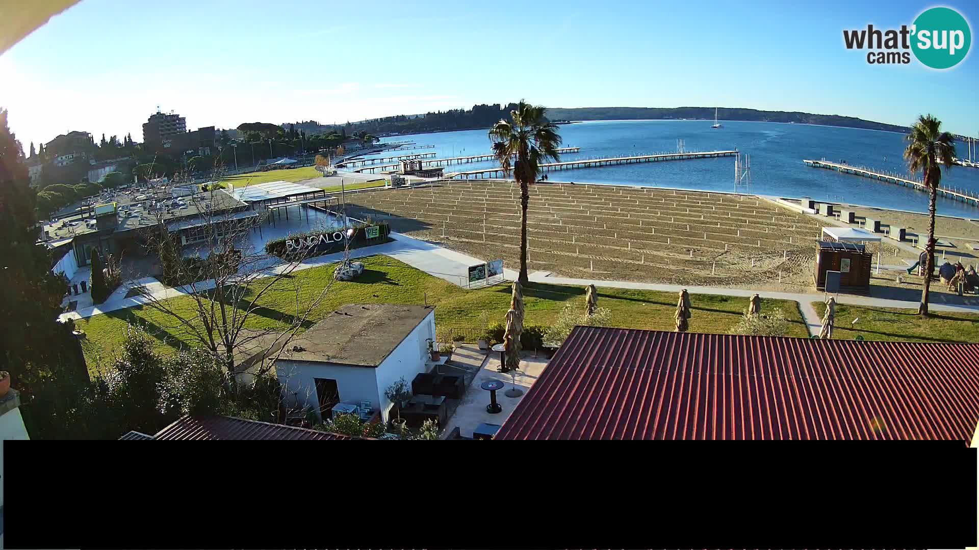 Livecam Portorož beach