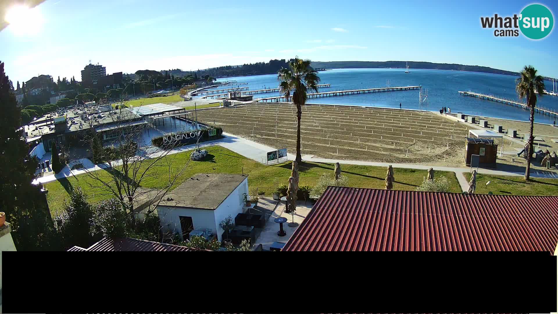 Webcam live Beach in Portorož