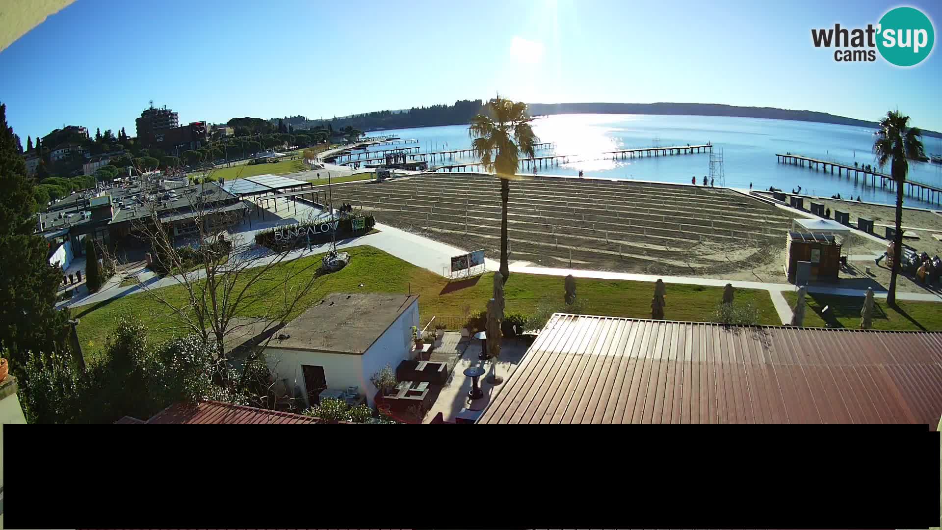 Livecam Portorož beach