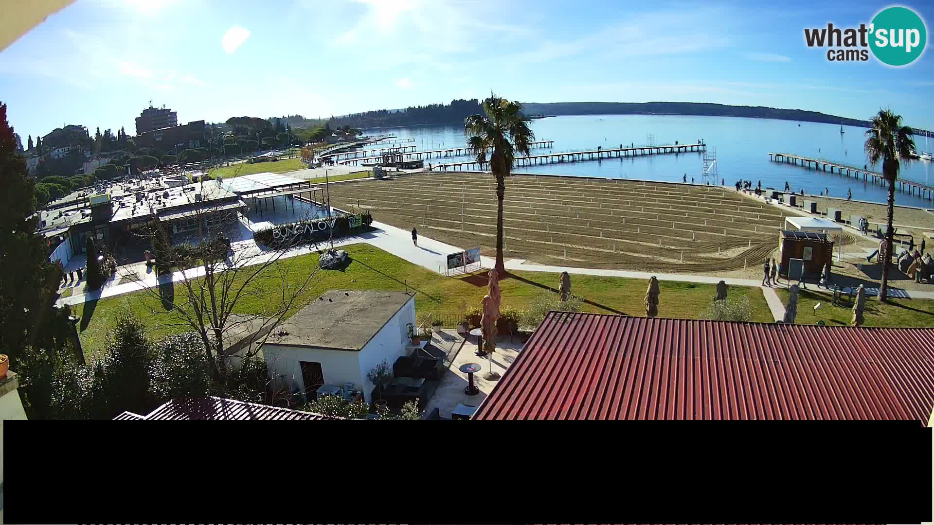 Webcam live Beach in Portorož