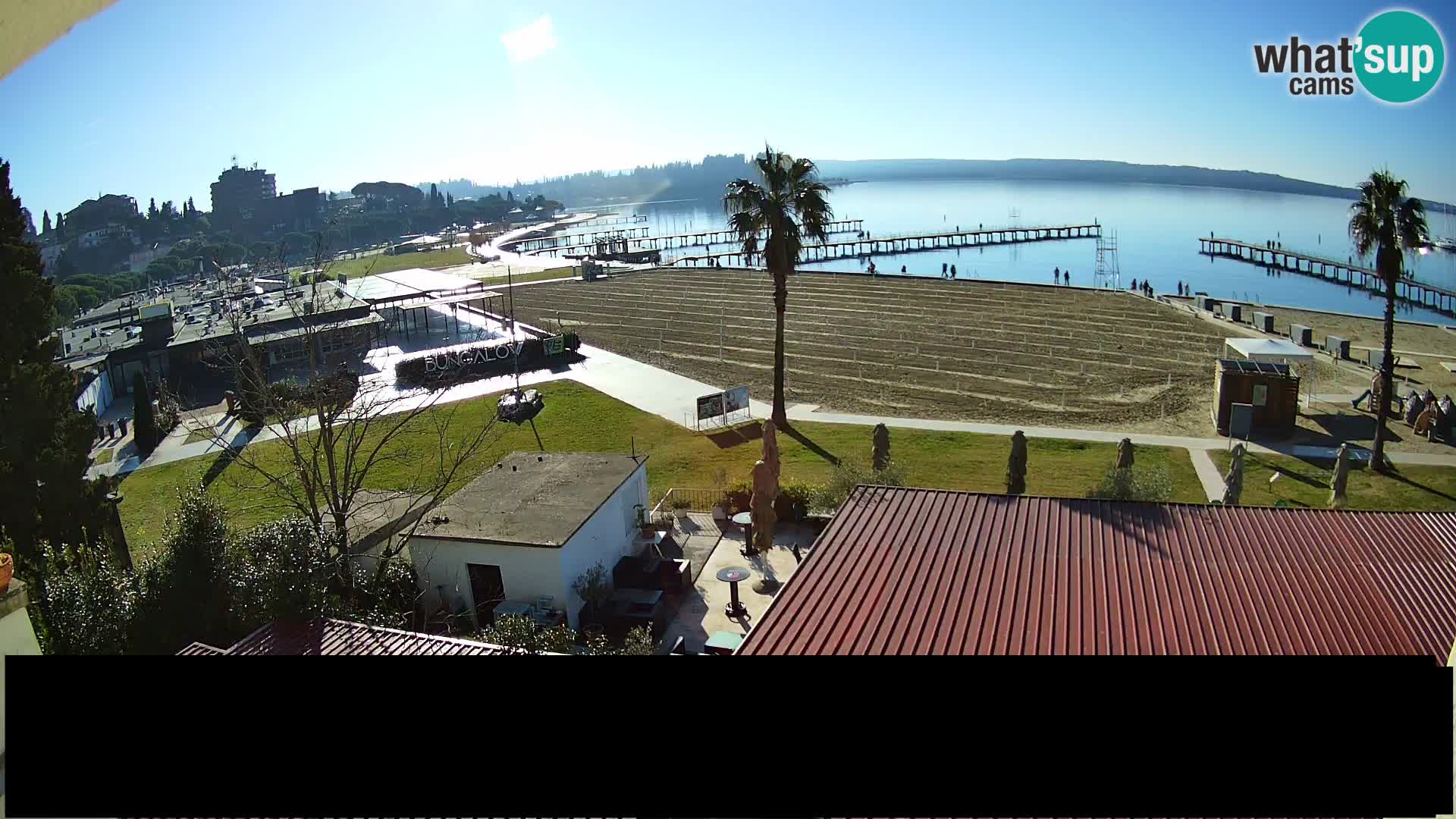 Webcam Live Playa de Portorož