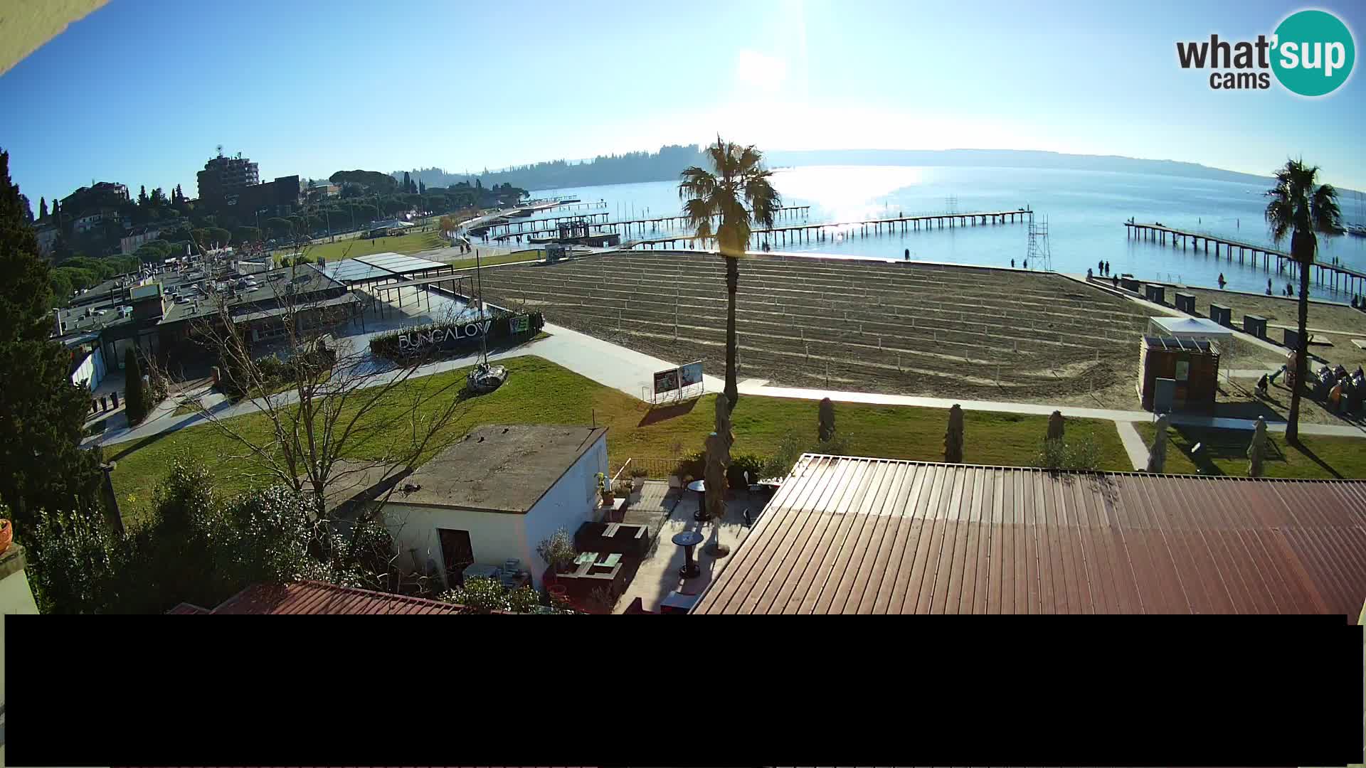 Webcam Live Spiaggia di Portorose