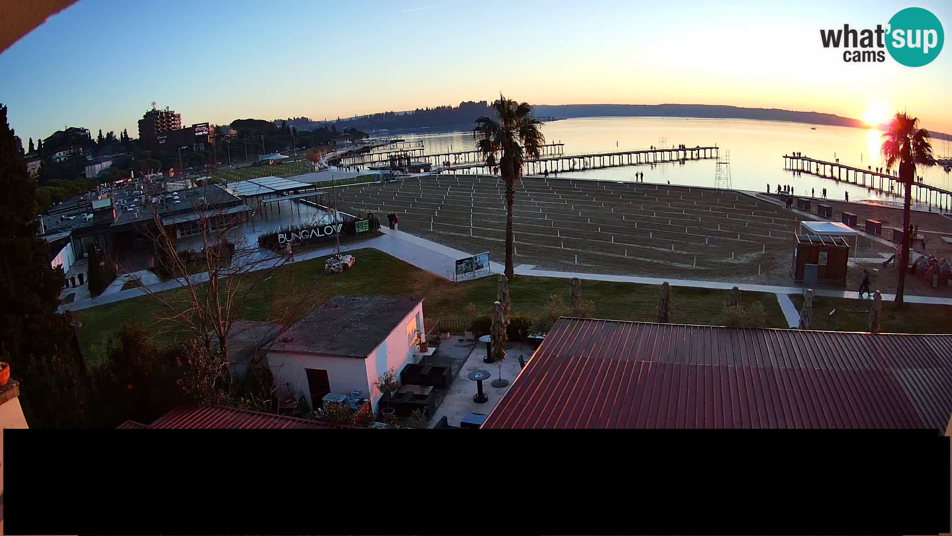 Webcam Portorož Strand – Karamela bar