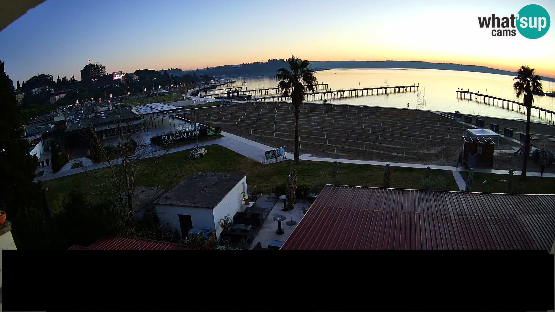 Webcam Live Playa de Portorož