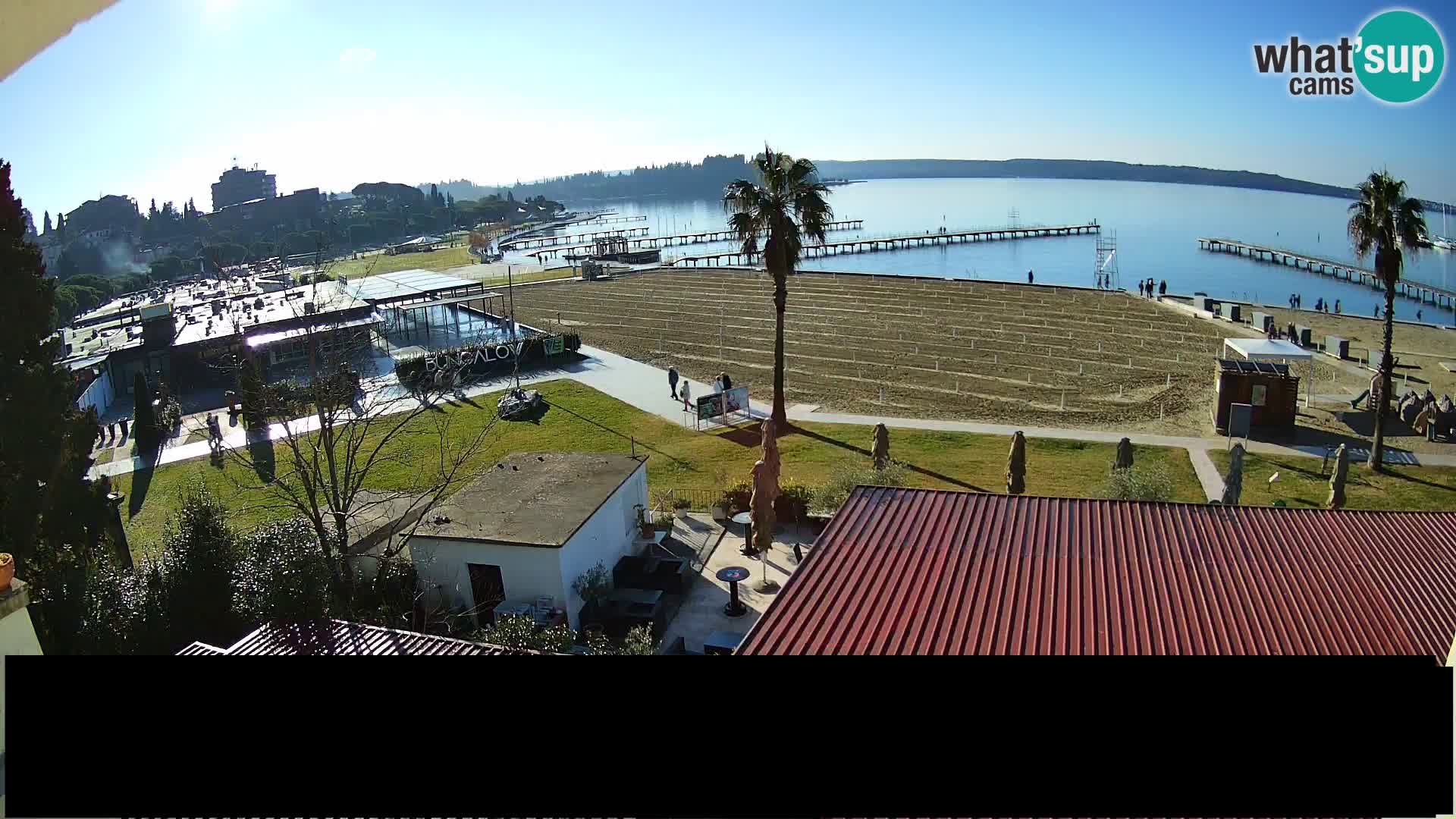 Webcam Portorož Strand – Karamela bar