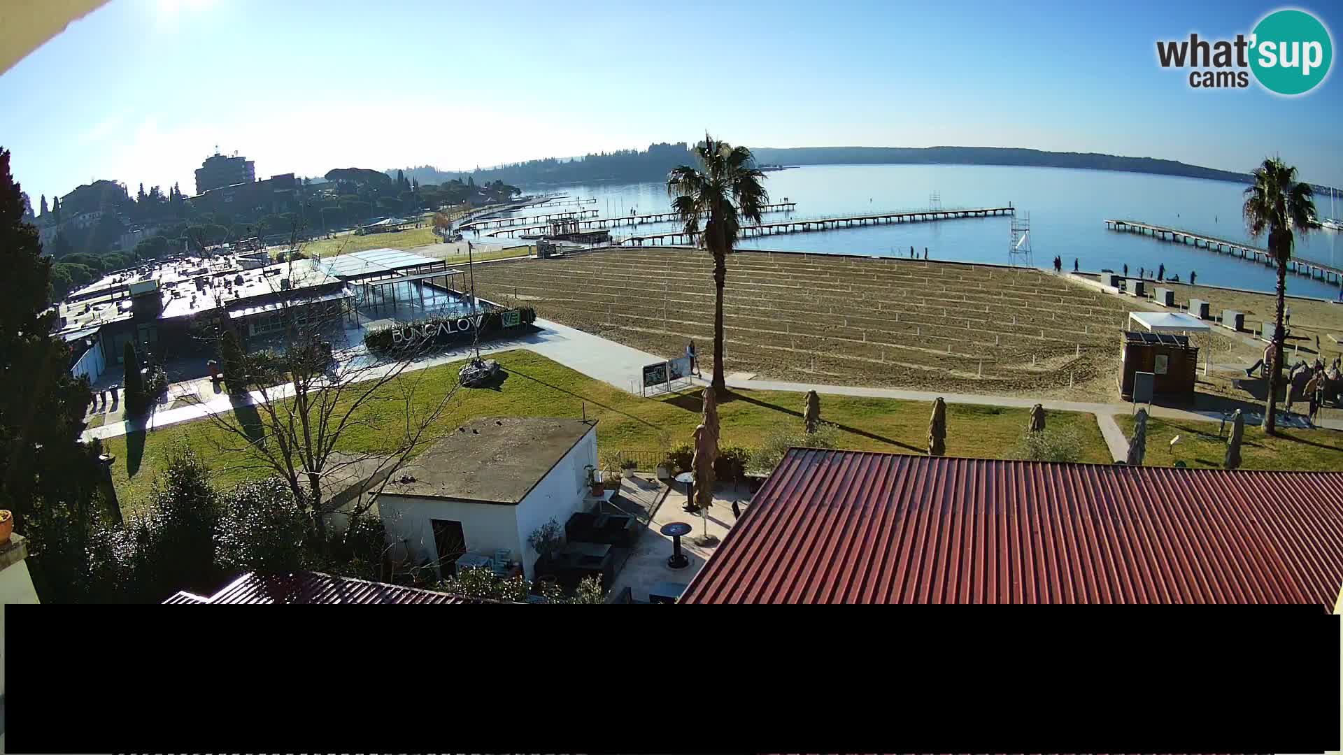 Webcam Portorož Strand – Karamela bar