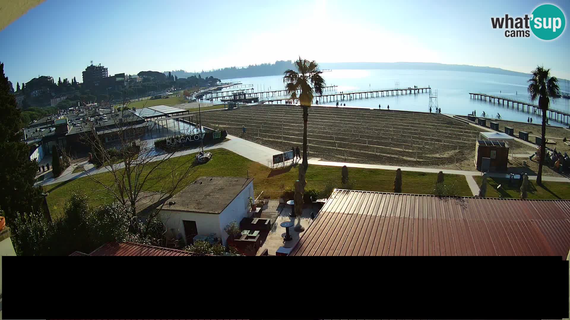 Playa Portorož camera en vivo