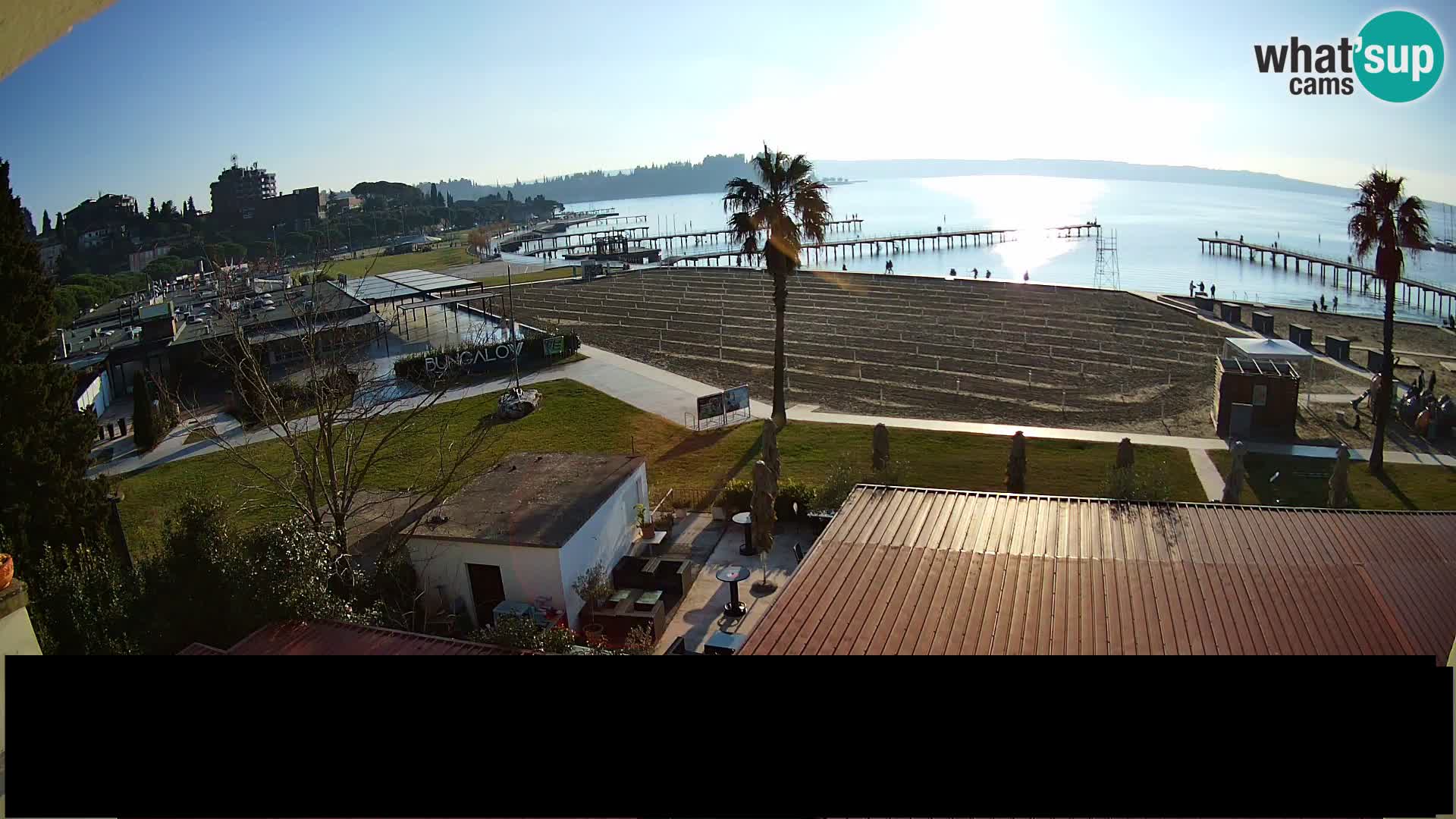 Webcam live Plage Portorož – Caffe Karamela