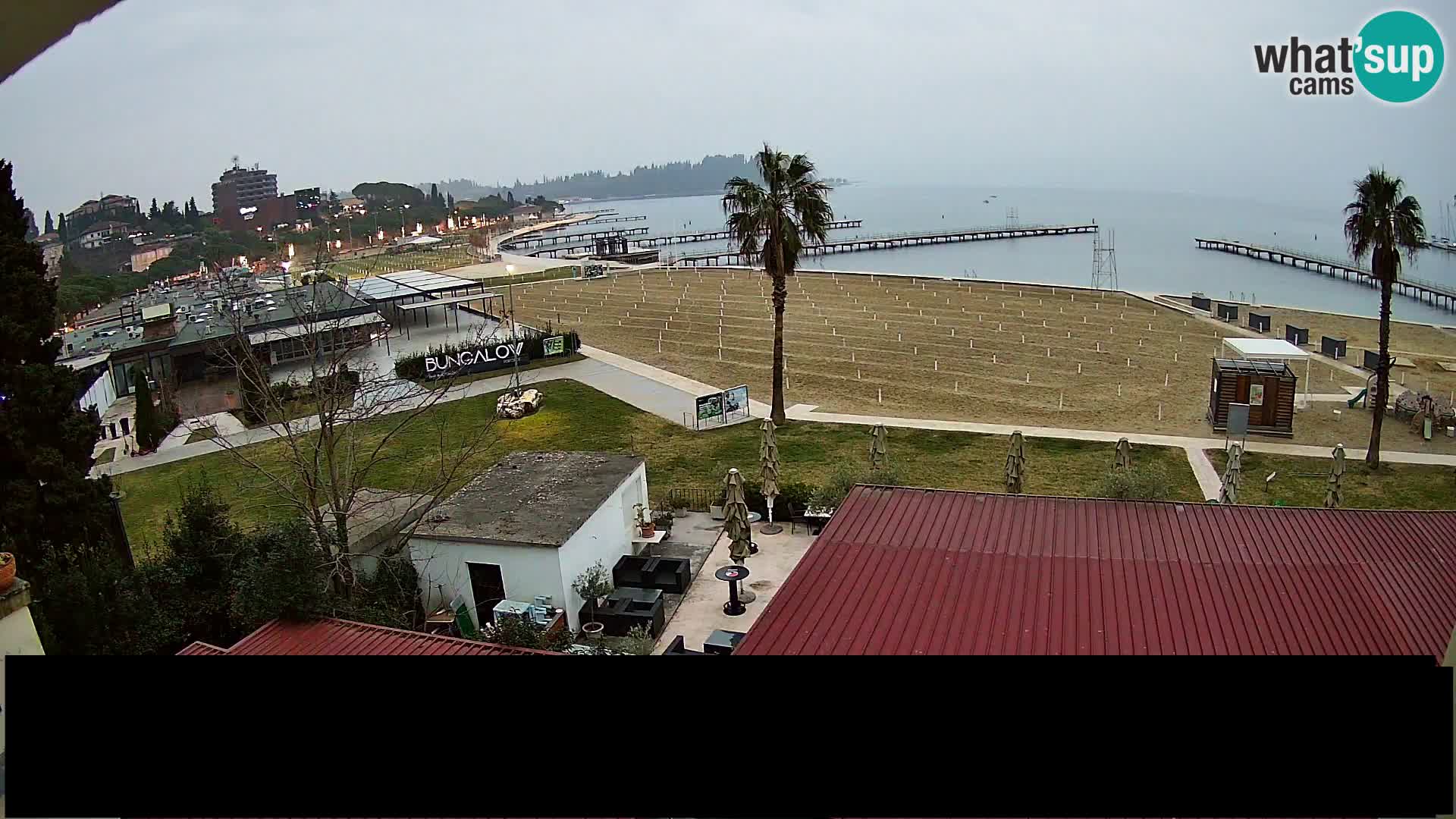 Webcam Portorož Strand – Karamela bar