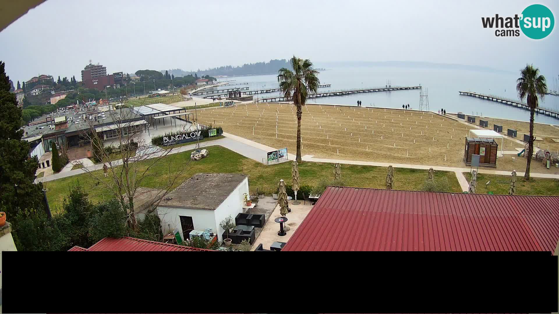 Webcam Portorož Strand – Karamela bar