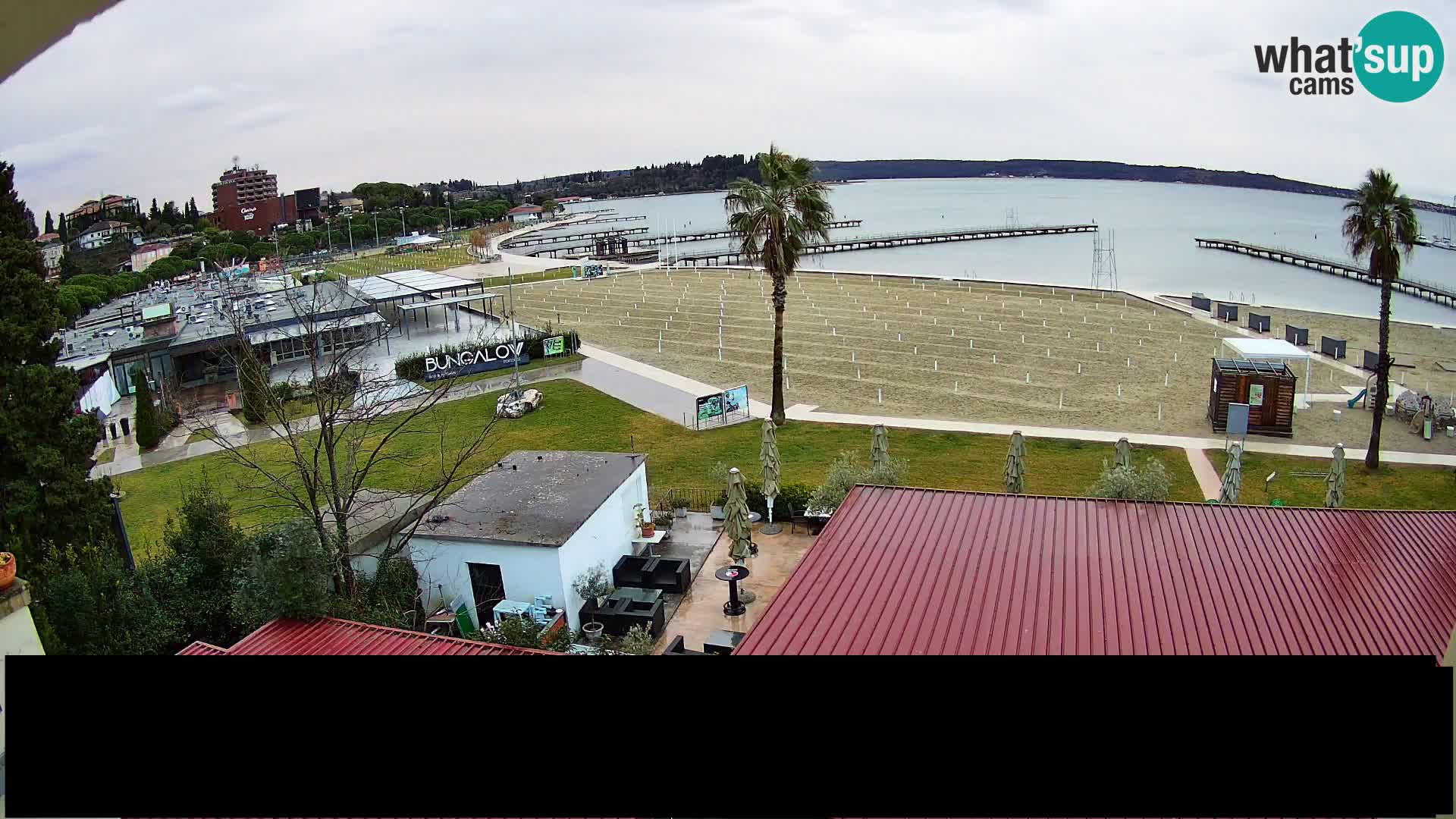 Webcam live Beach in Portorož