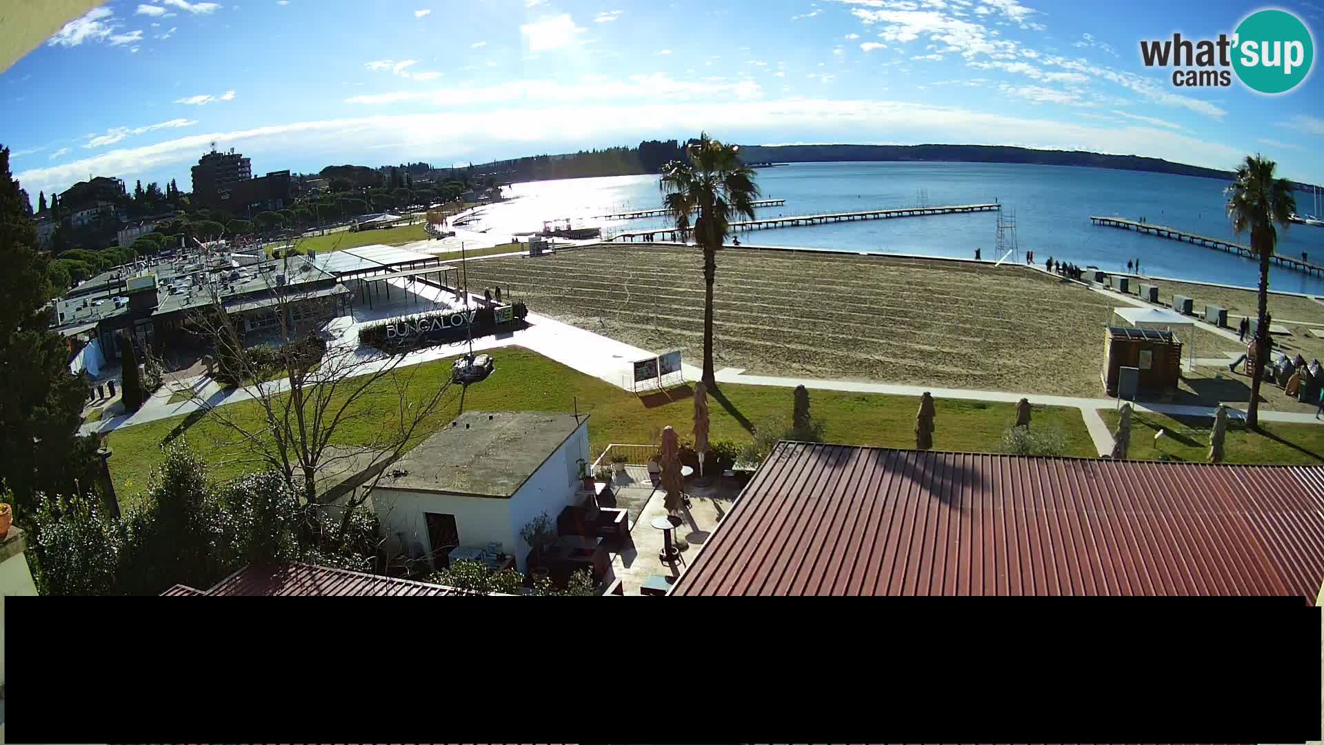 Livecam Portorož beach