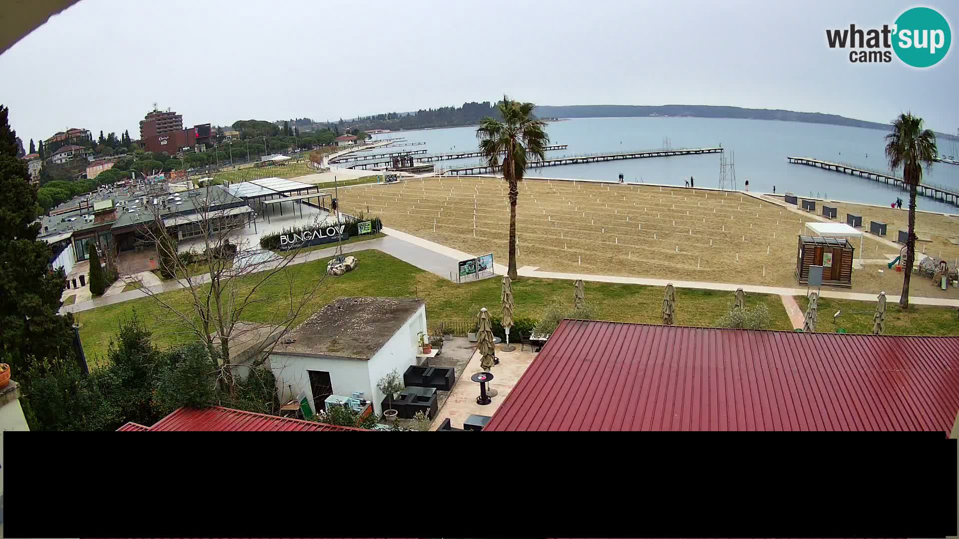 Webcam Live Strand in Portorož