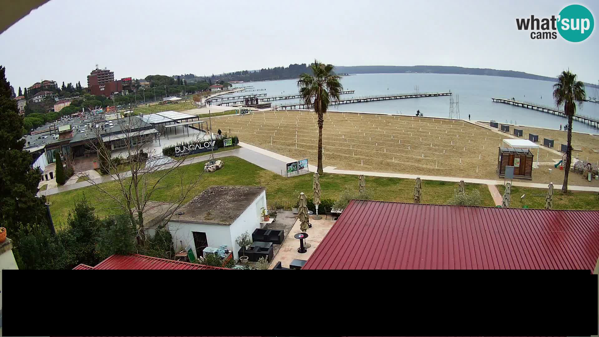 Webcam Live Strand in Portorož