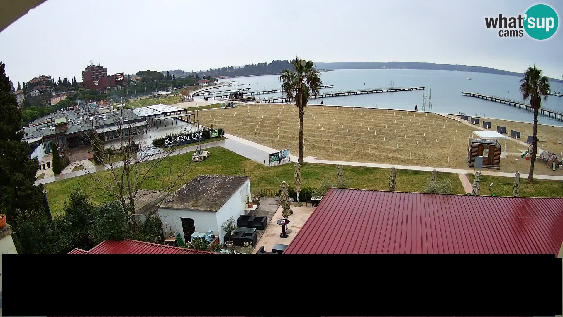 Plage Portorož live cam