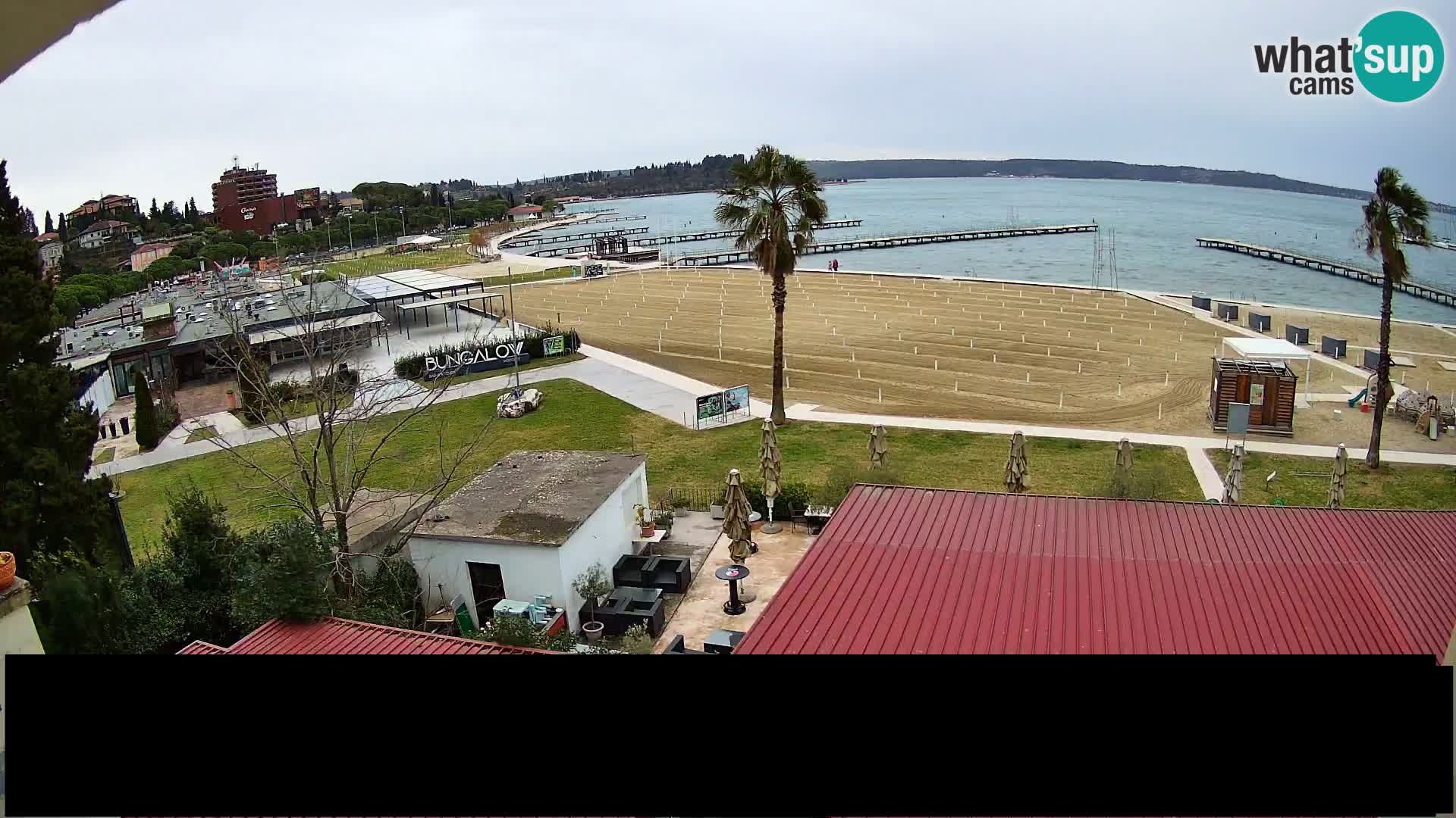 Spletna kamera Plaža Portorož