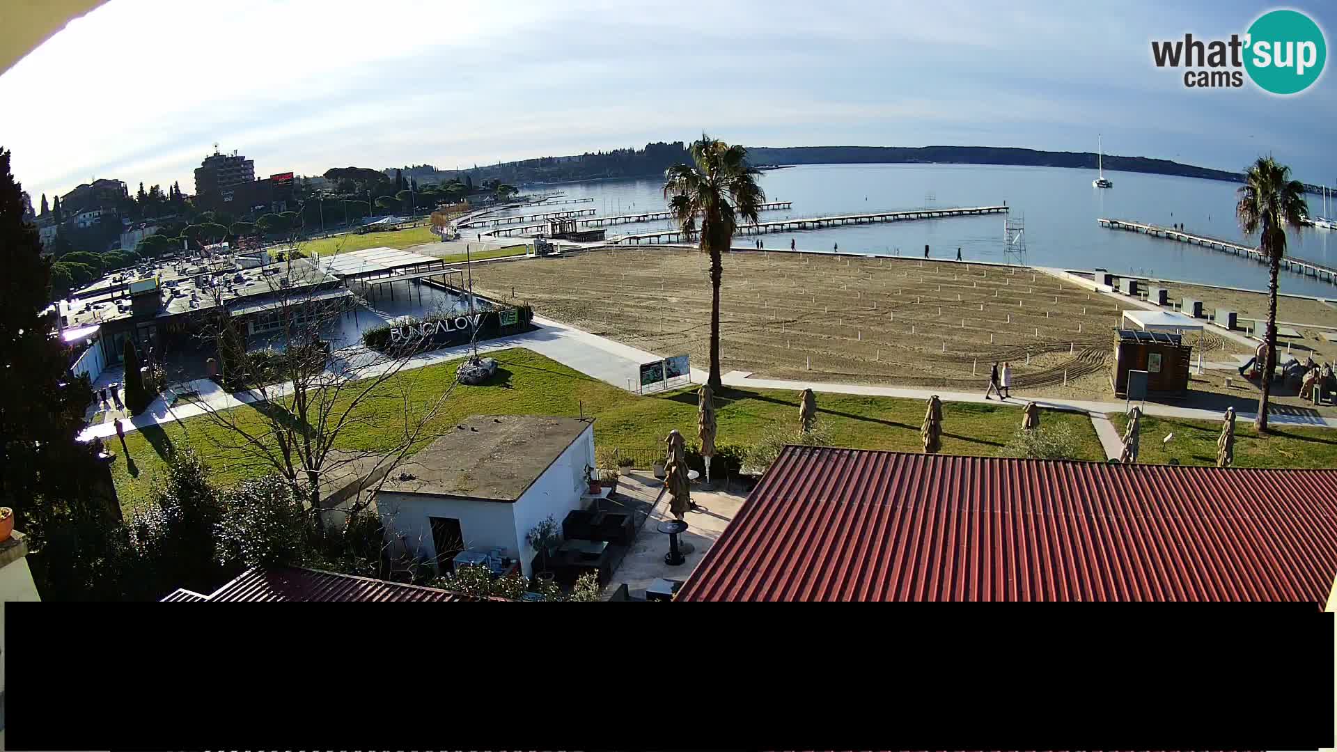 Livecam Portorož beach