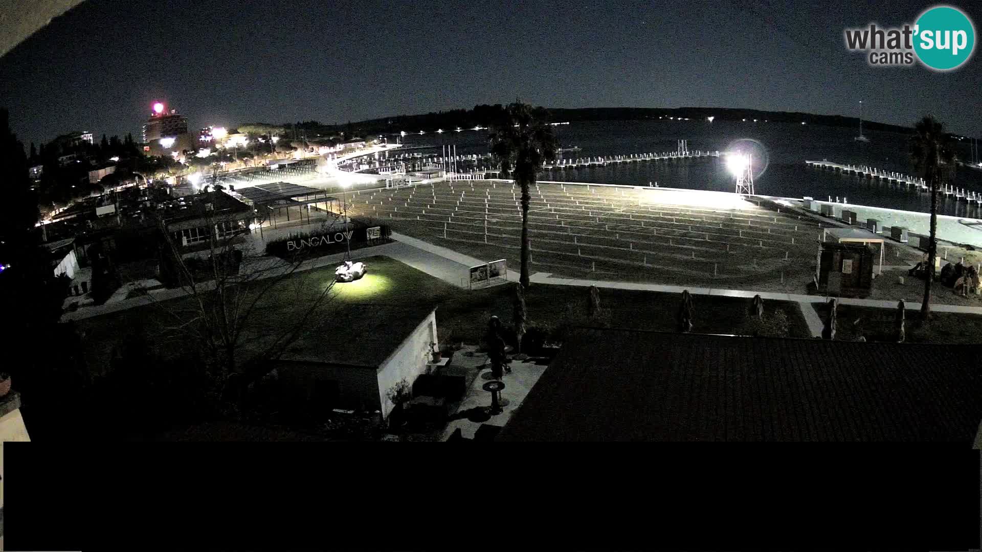 Plage Portorož live cam