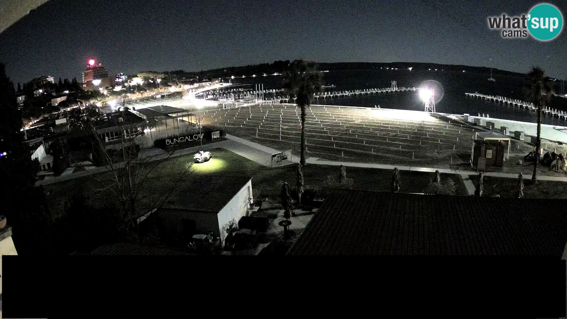 Plage Portorož live cam