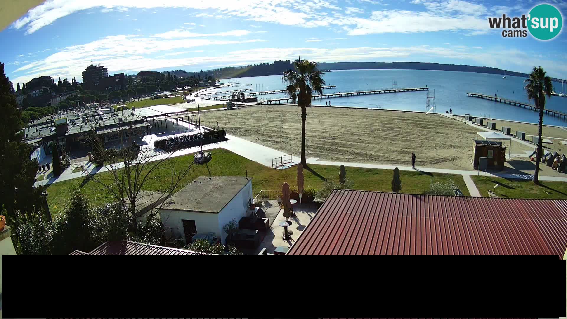 Livecam Portorož beach