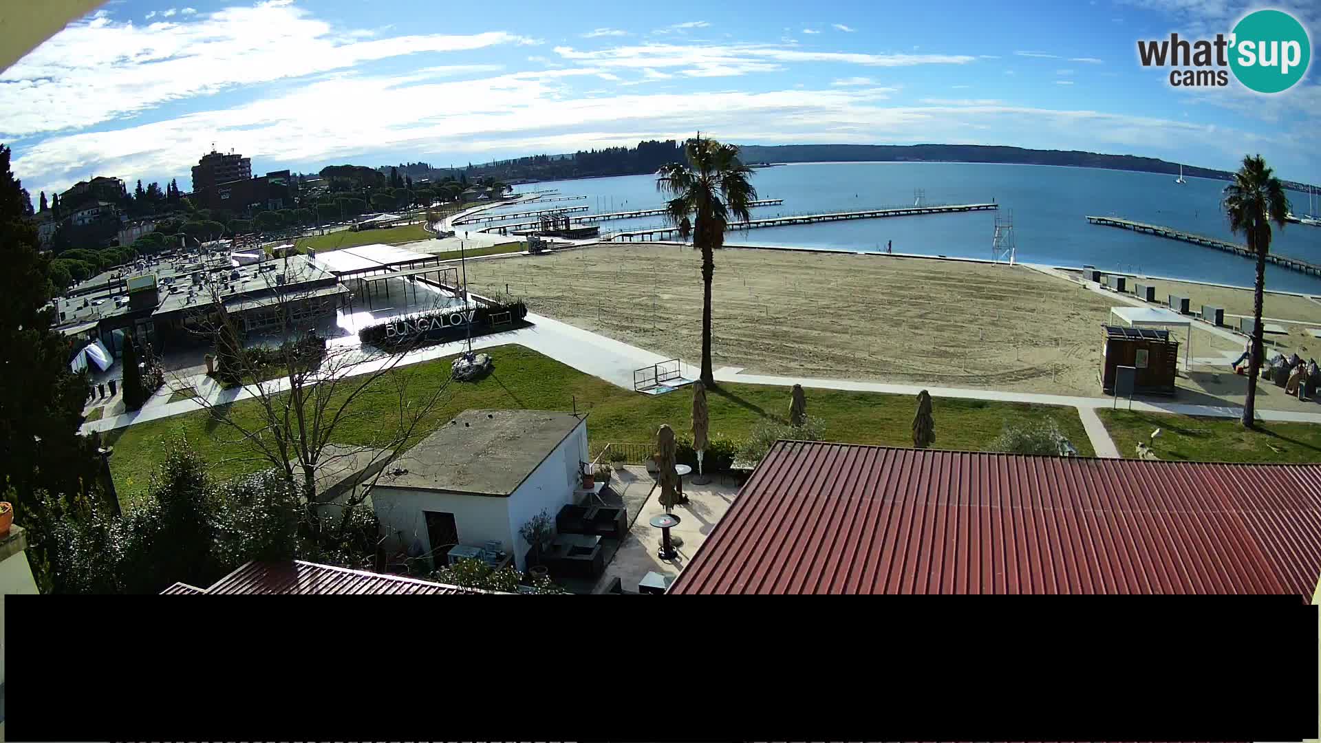 Webcam live Beach in Portorož