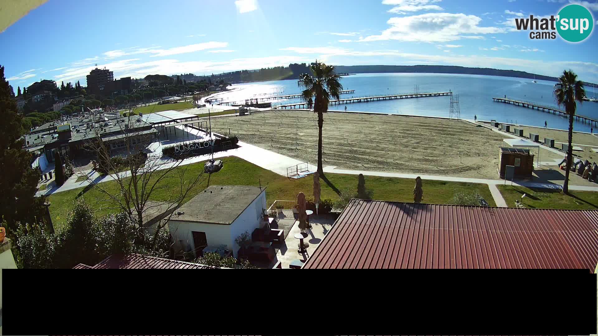 Livecam Portorož beach