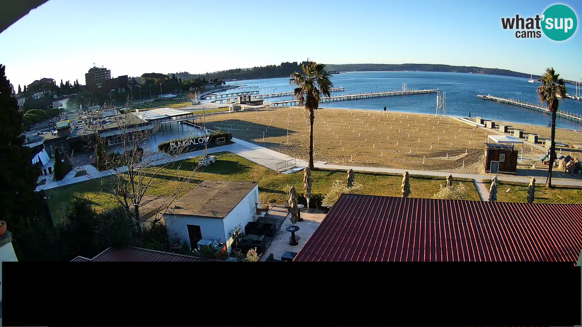 Webcam live Beach in Portorož