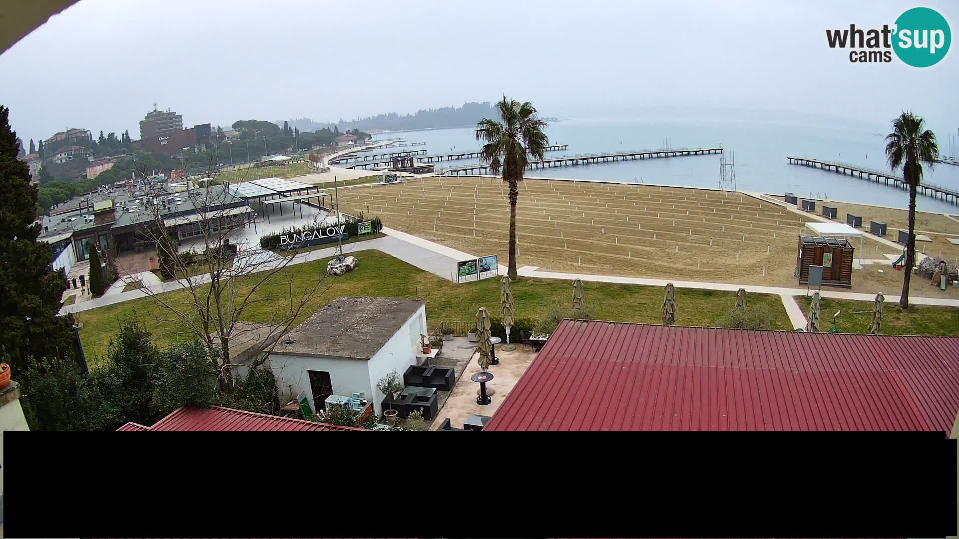 Spiaggia di Portorose live webcam