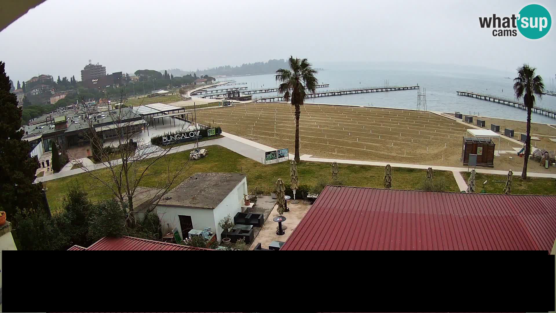 Webcam Live Strand in Portorož