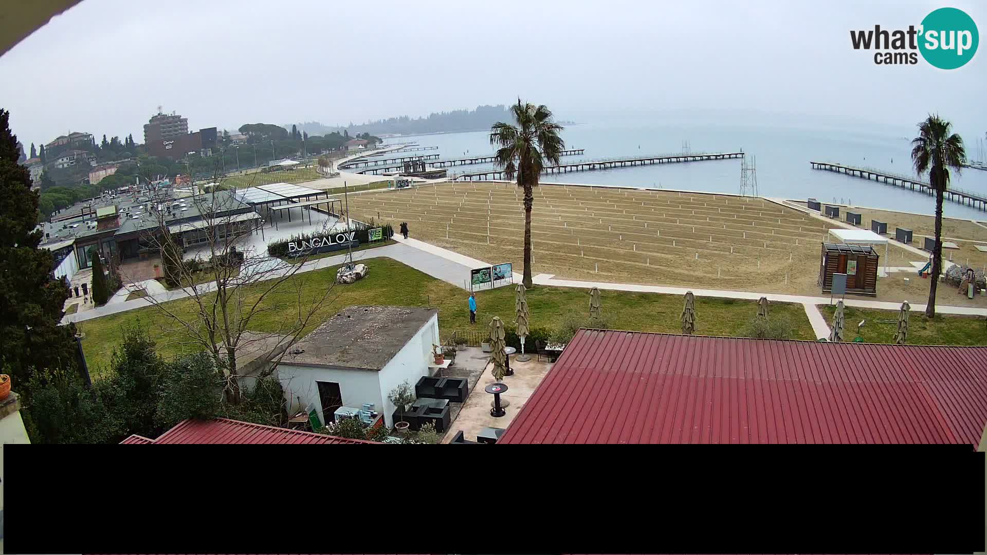 Spiaggia di Portorose live webcam