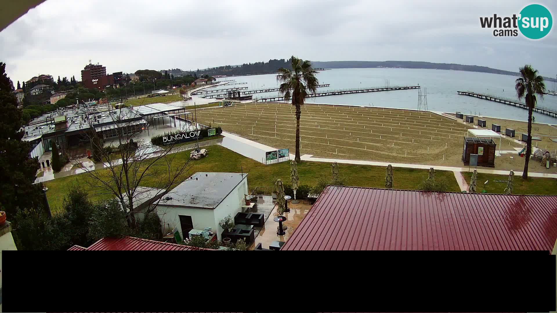 Webcam Live Playa de Portorož