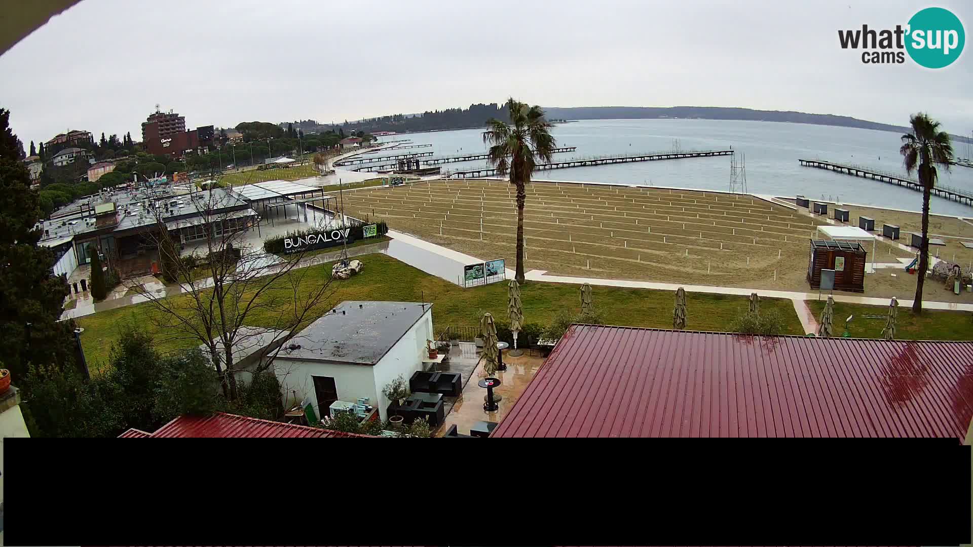 Webcam Live Playa de Portorož