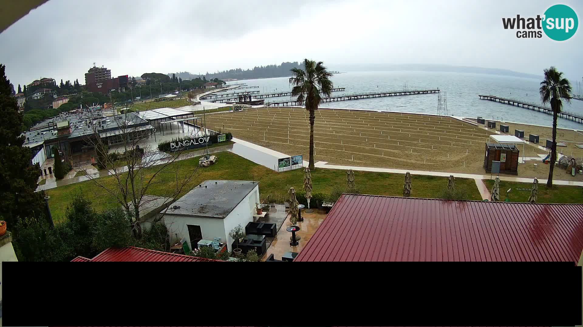 Spiaggia di Portorose live webcam