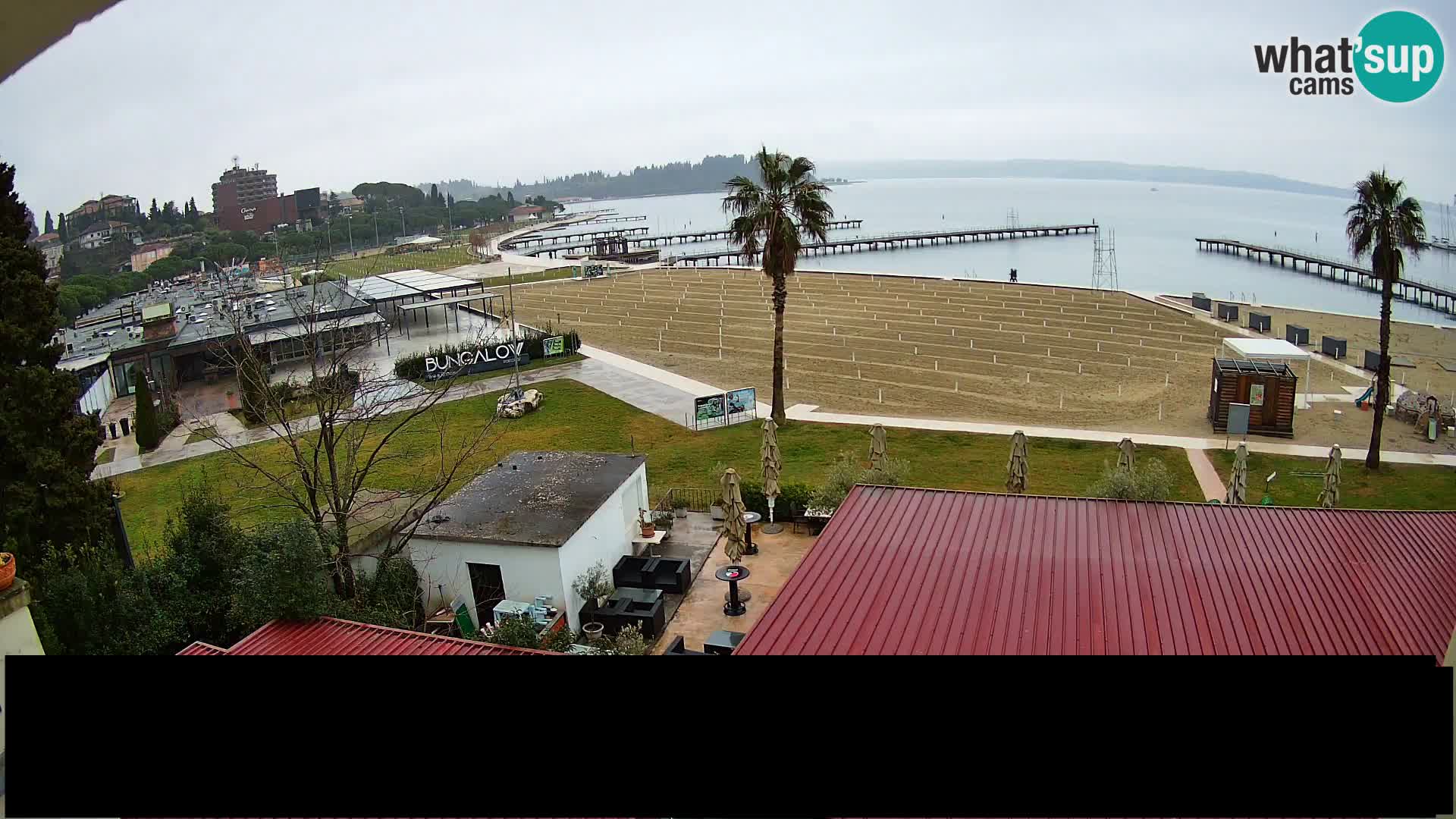 Webcam Live Playa de Portorož