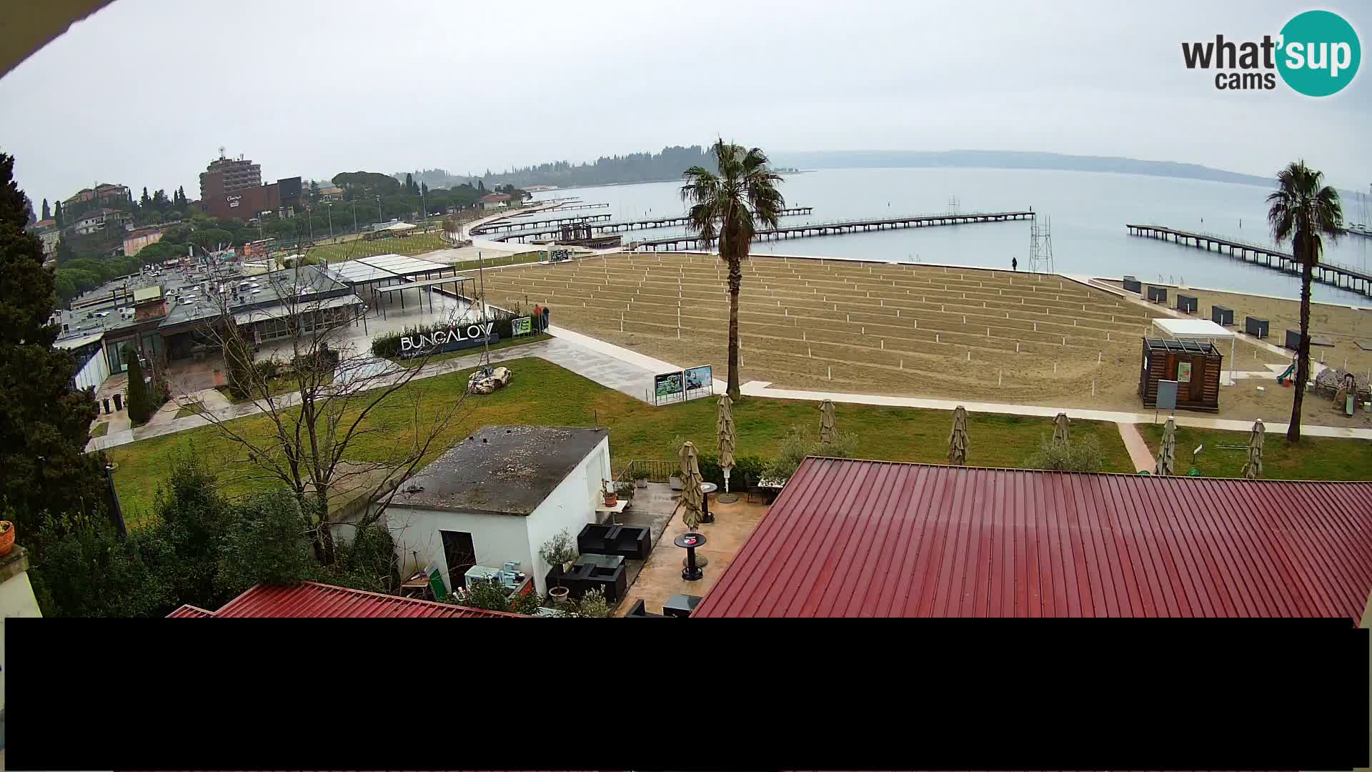 Webcam live Plage Portorož – Caffe Karamela