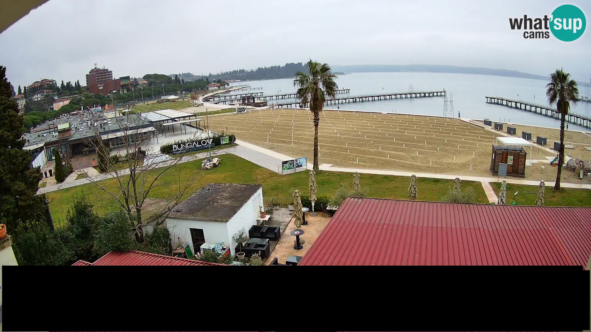 Webcam Live Strand in Portorož