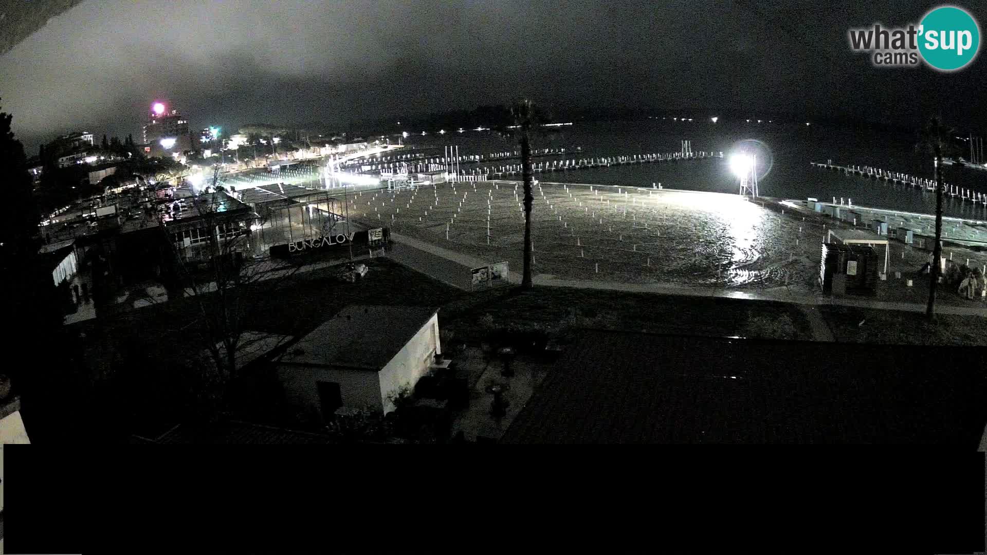 Webcam live Plage Portorož – Caffe Karamela