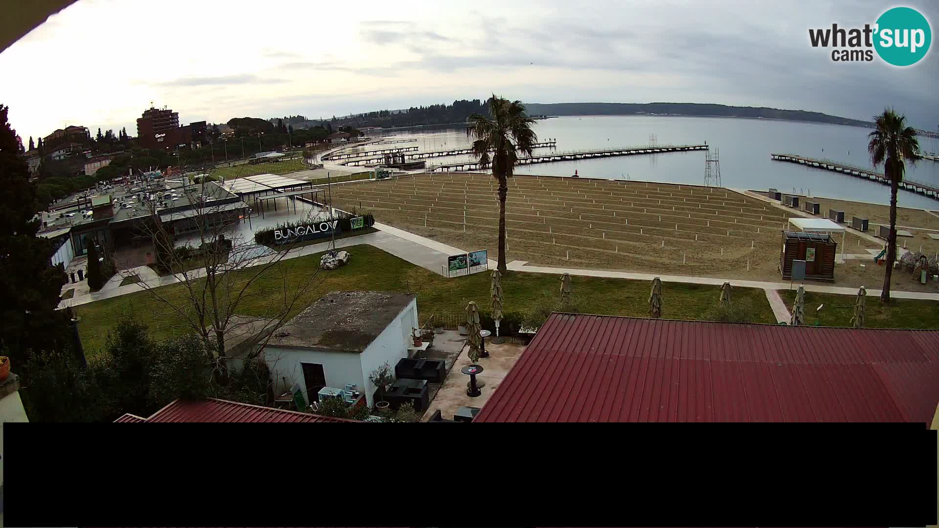 Webcam Live Strand in Portorož