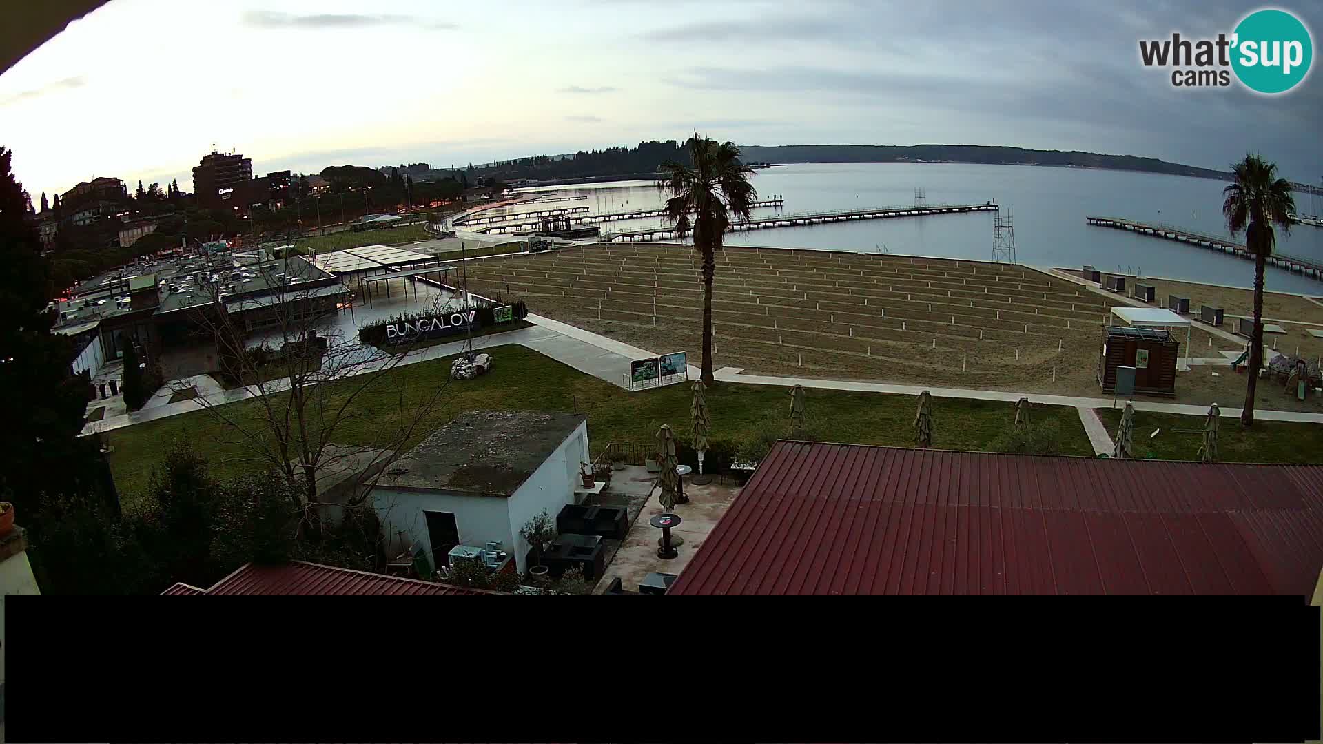 Plage Portorož live cam