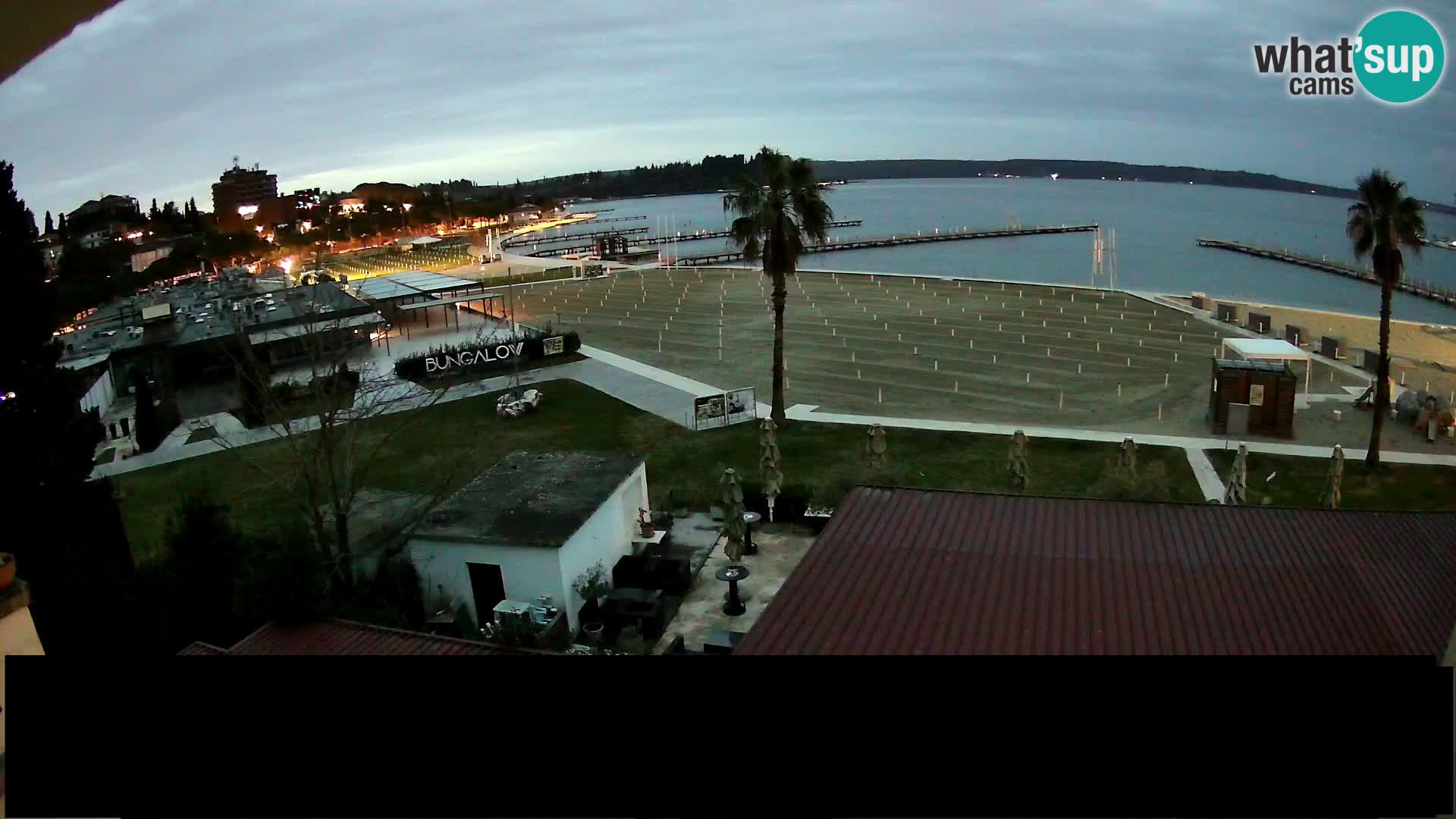 Playa Portorož camera en vivo