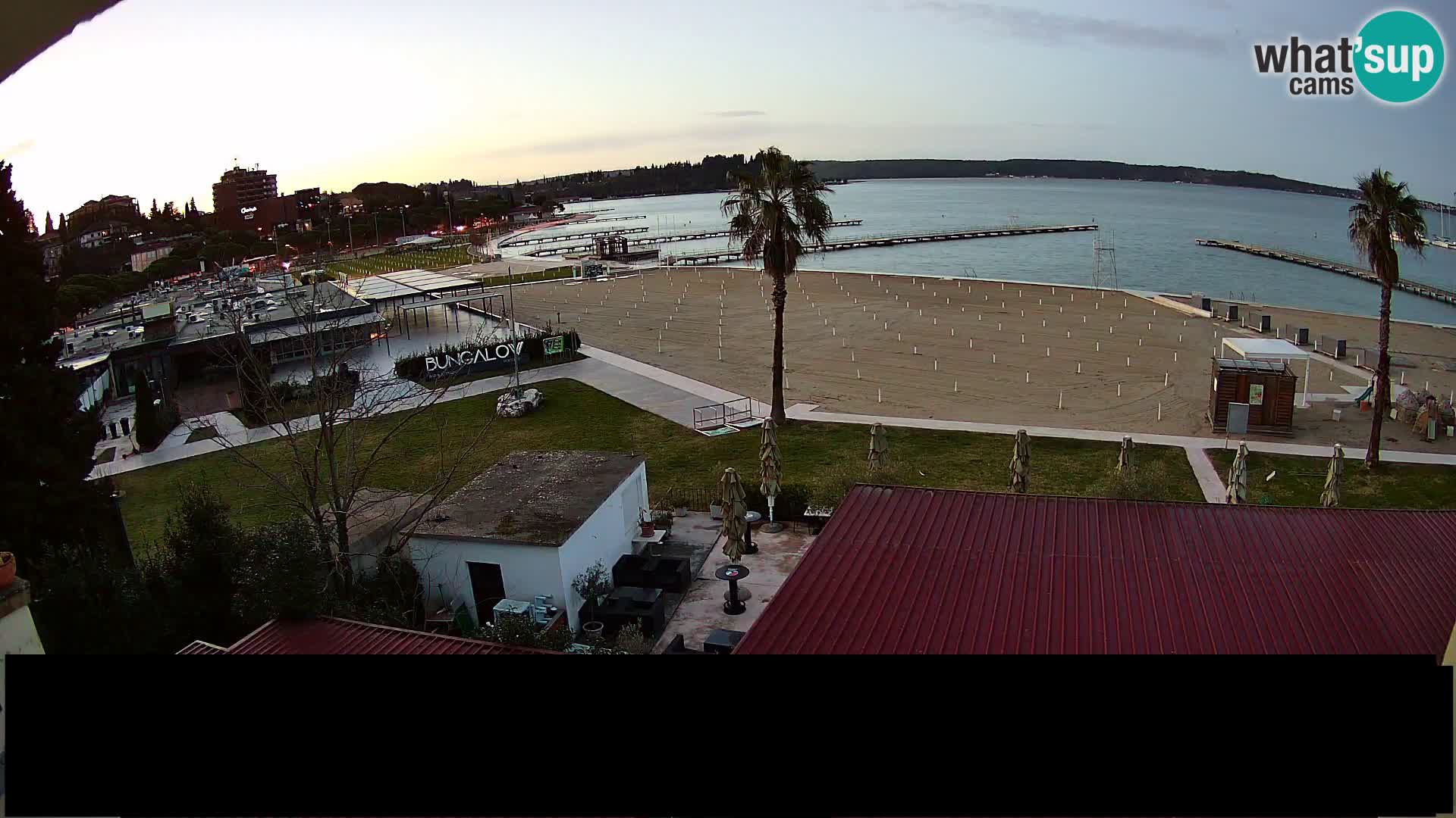 Webcam Live Plage à Portorož