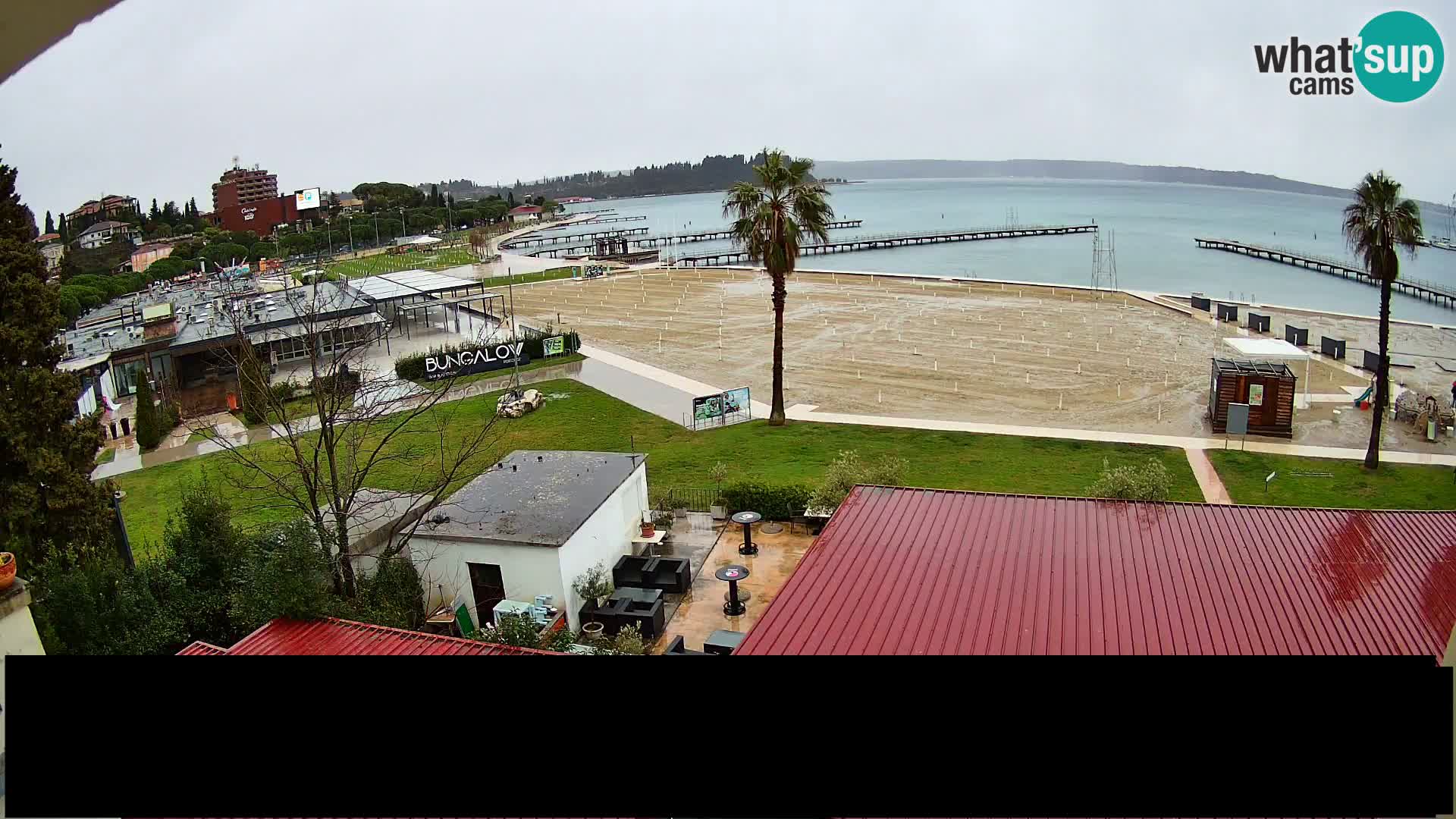 Webcam Portorož Strand – Karamela bar