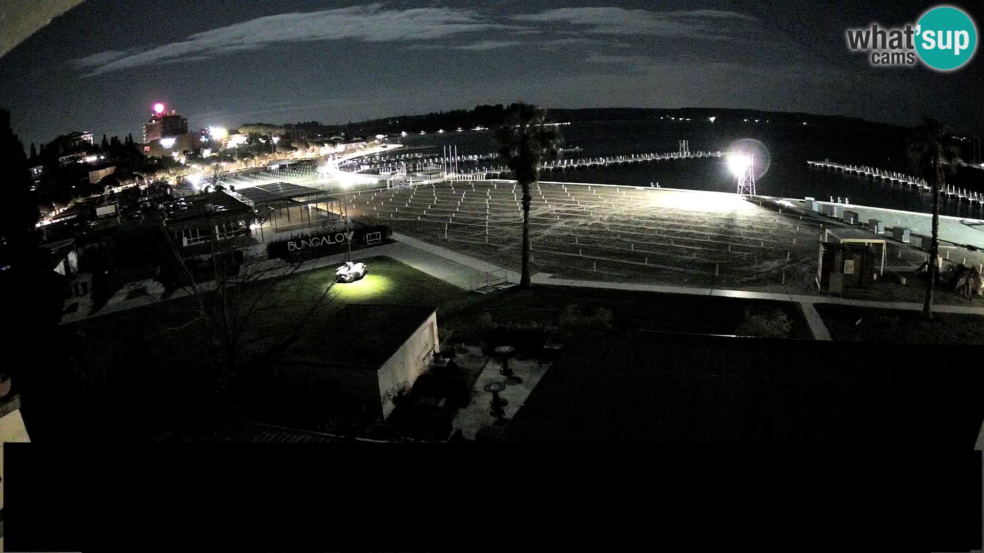 Webcam Live Playa de Portorož