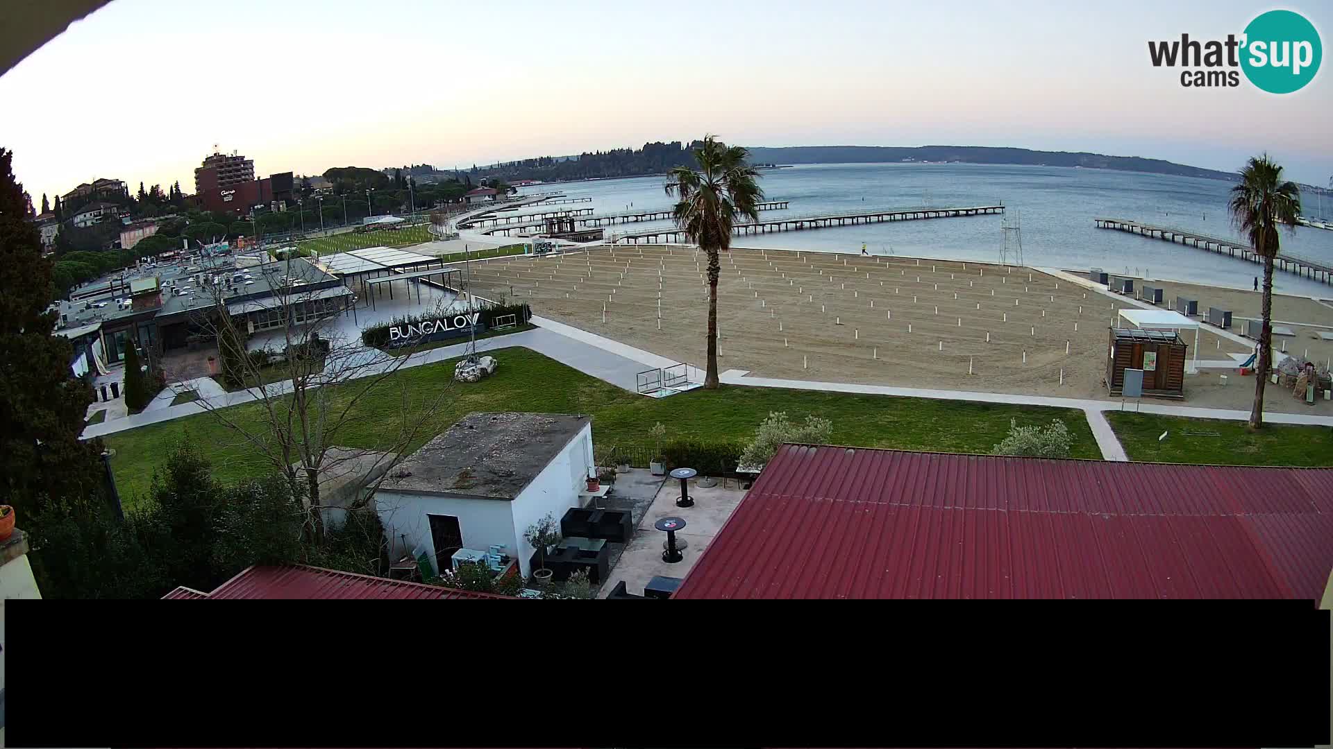 Plage Portorož live cam