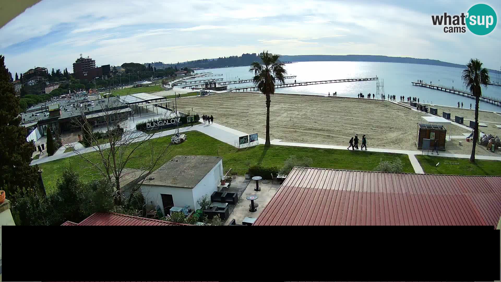 Playa Portorož camera en vivo